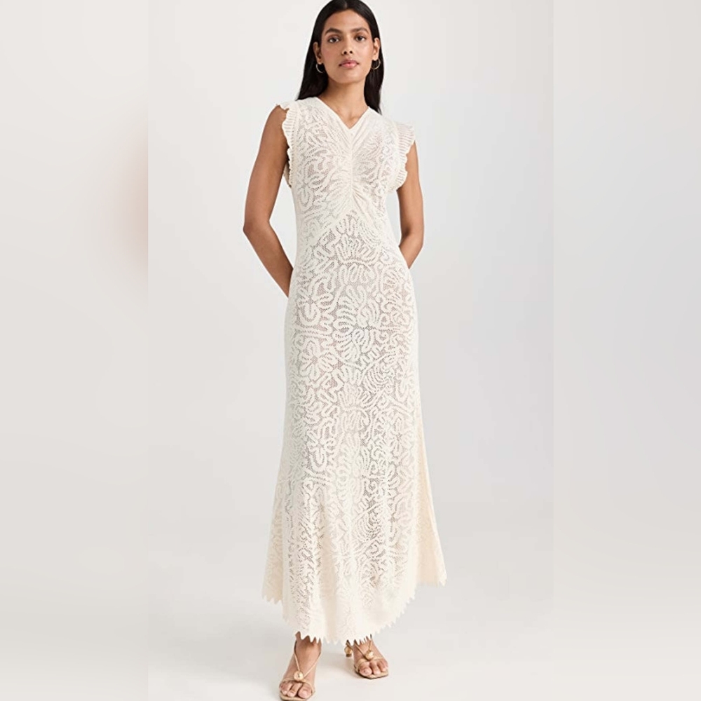 Ulla Johnson White Milo Dress